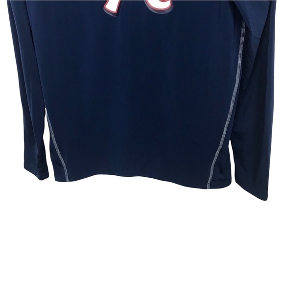 EvoShield Blue Long Sleeve Athletic Top - Picture 4 of 10